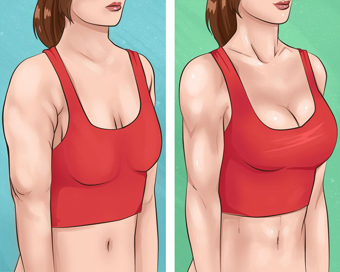 Bật mí 11 cách tập thể hình để có bộ ngực đẹp