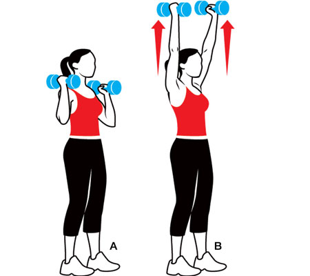 Cách tập tạ tay hiệu quả