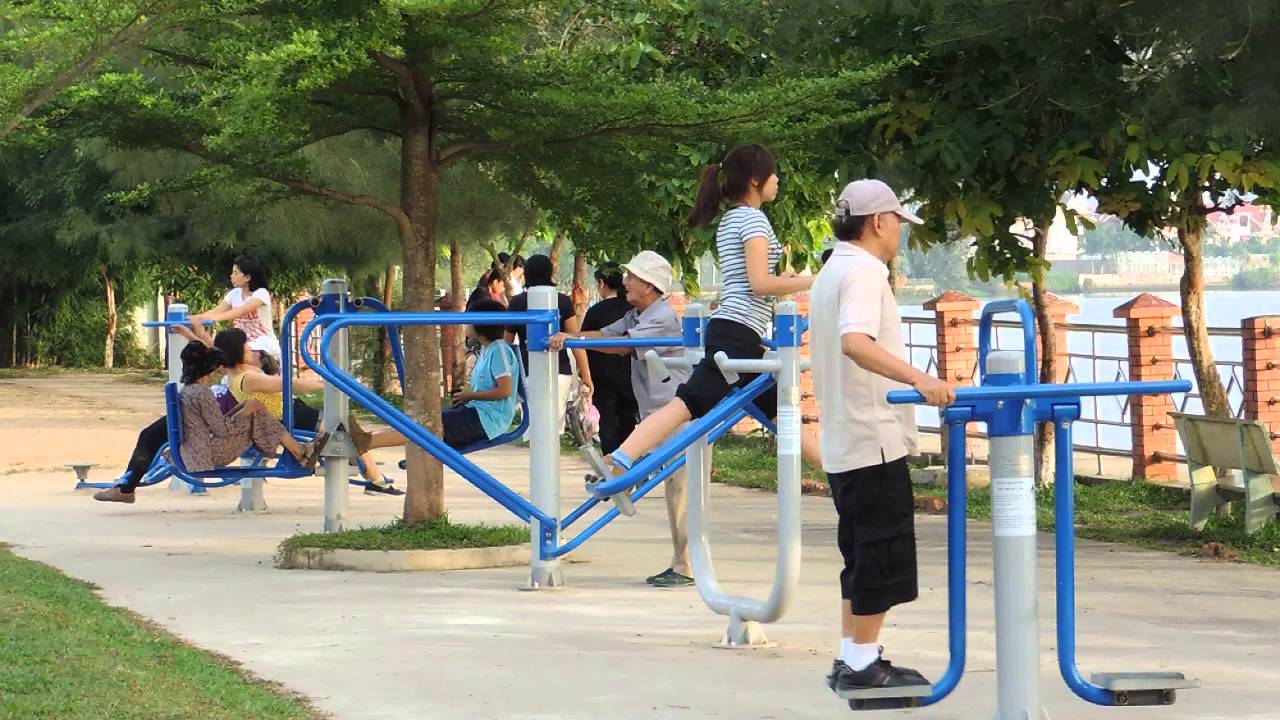 GIẢI PHÁP “CÔNG VIÊN KHỎE” VỚI DỤNG CỤ THỂ THAO NGOÀI TRỜI