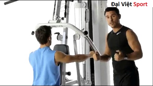 Hướng dẫn tập thể hình với giàn tạ đa năng