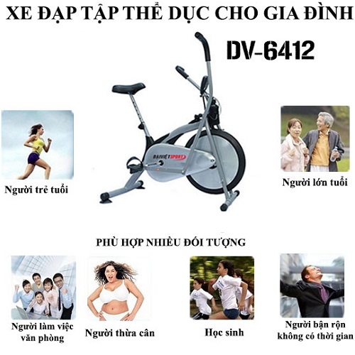 Vì sao nên chọn xe đạp tập thể dục có yên cho gia đình?