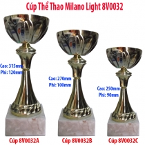 Cúp thể thao Milano 8B0032 màu vàng