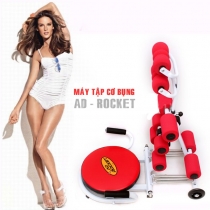Máy tập bụng New AD rocket 6 lò xo