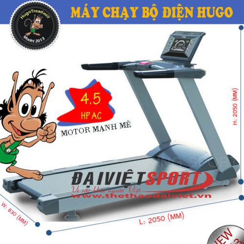 Máy chạy bộ điện Hugo model 2013