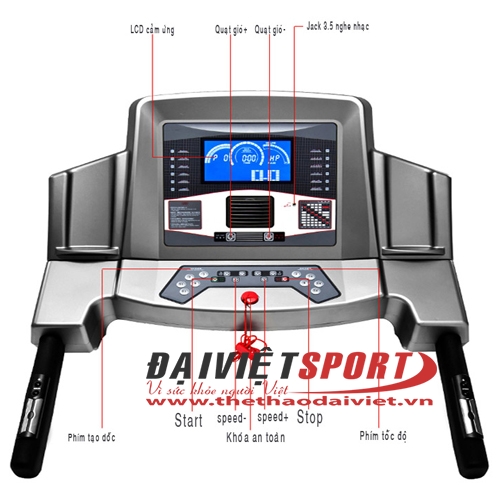 Máy chạy bộ điện Ruby-Treadmill