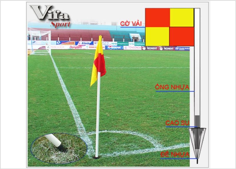 Trụ Cờ Góc Môn Bóng Đá (102867)