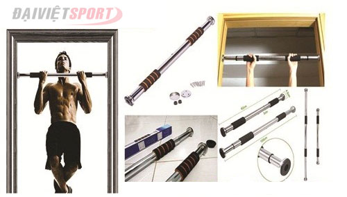 Xà Đơn treo tường ( Kích thước điều chỉnh 0,8-1,3 mét)