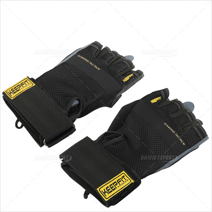 Găng tay tập gym Nam Keepfit