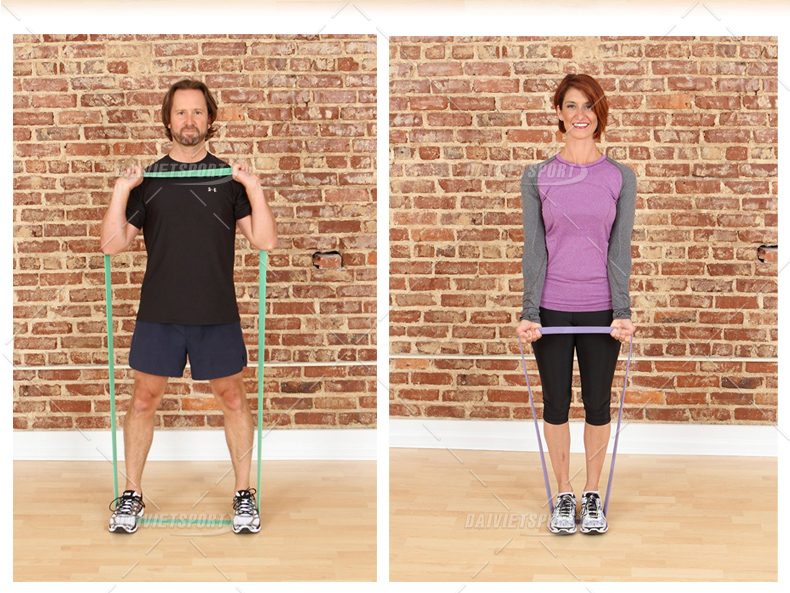 Dây bản thun tập thể lực Pseudois 30-50 LB