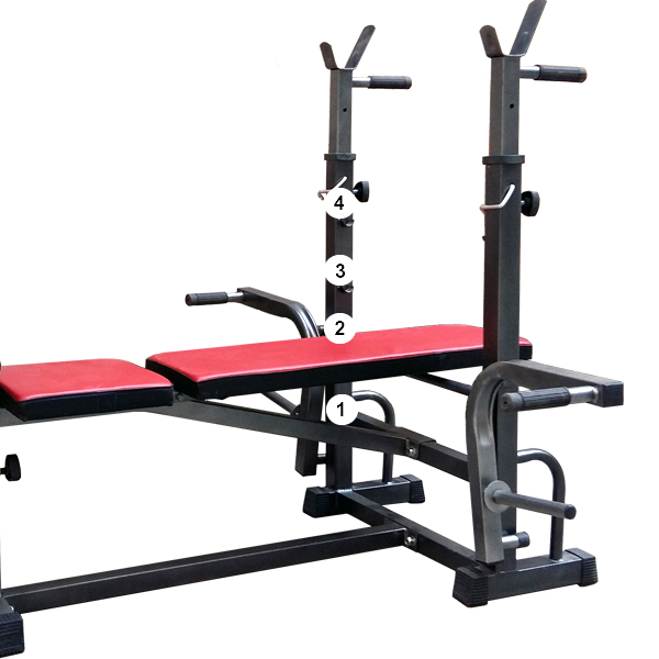 Giàn Tạ Xuki Đa Năng 2017 (Giá chưa bao gồm đòn và tạ)