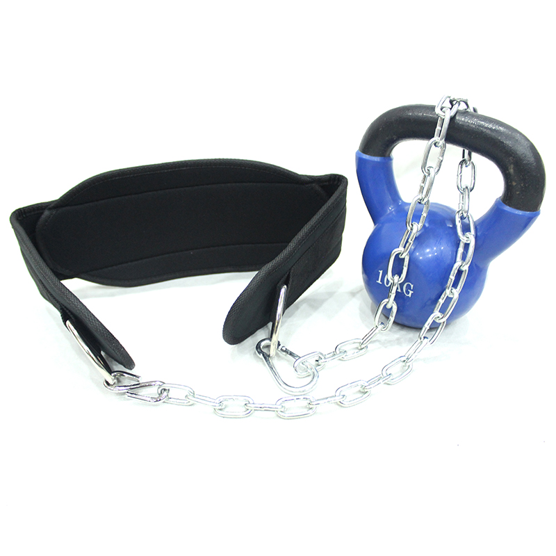 Đai lưng thể hình có xích treo tạ Đại Việt DL017