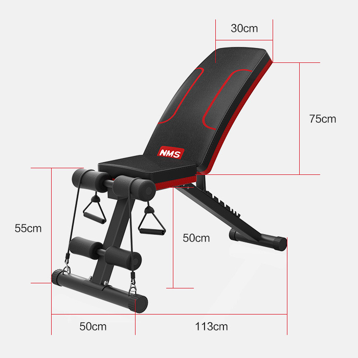 Ghế tập tạ đa năng NMS 005