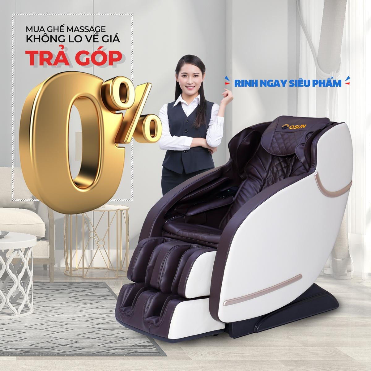 Ghế Massage Toàn Thân OSUN SK-39