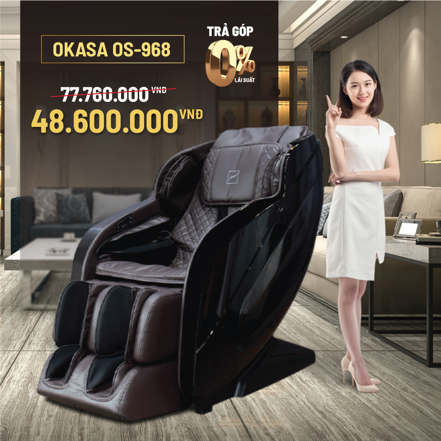 Ghế Massage Toàn Thân OKASA OS-968