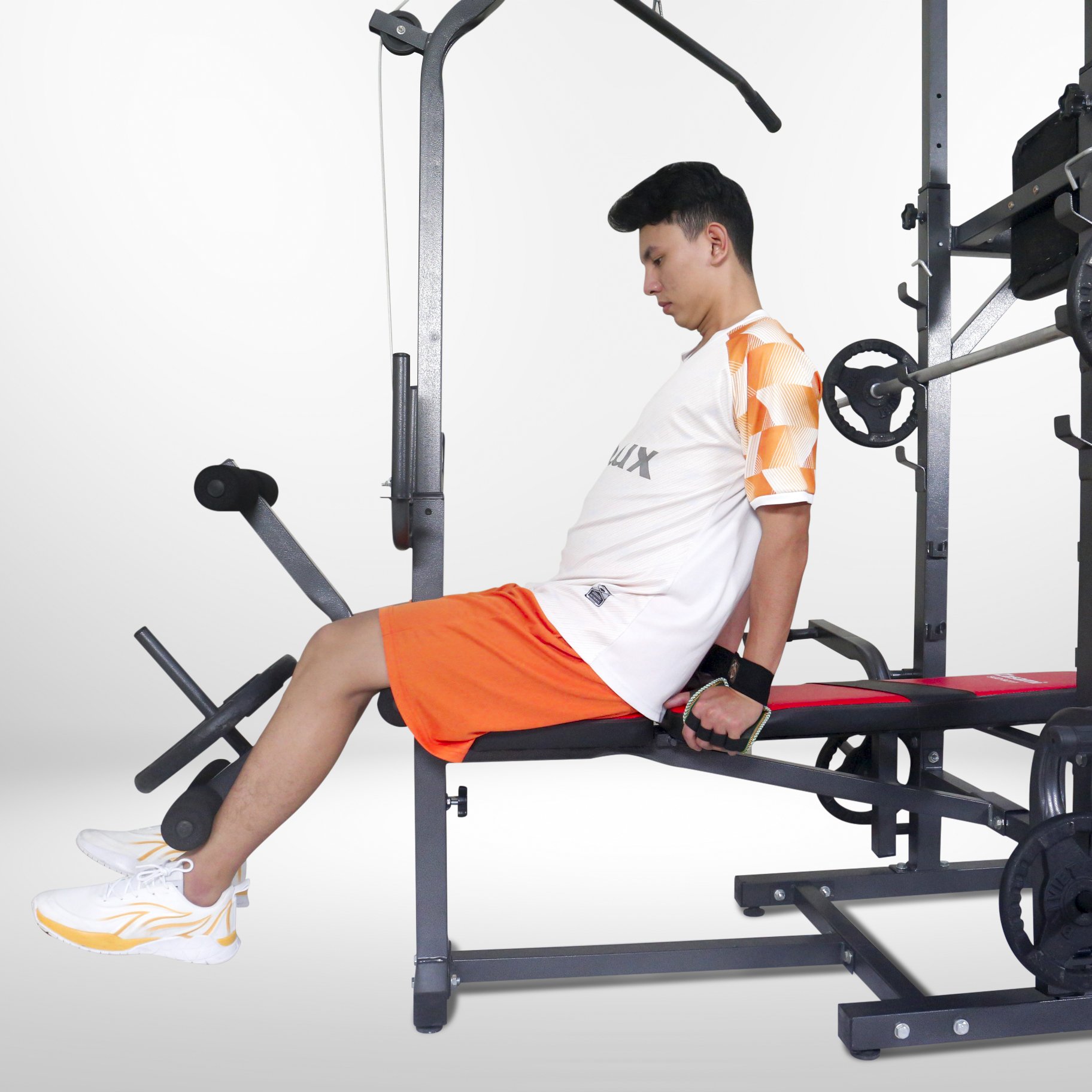Giàn tạ đa năng kết hợp xà đơn xà kép Zasami 8211 (chưa bao gồm đòn tạ)