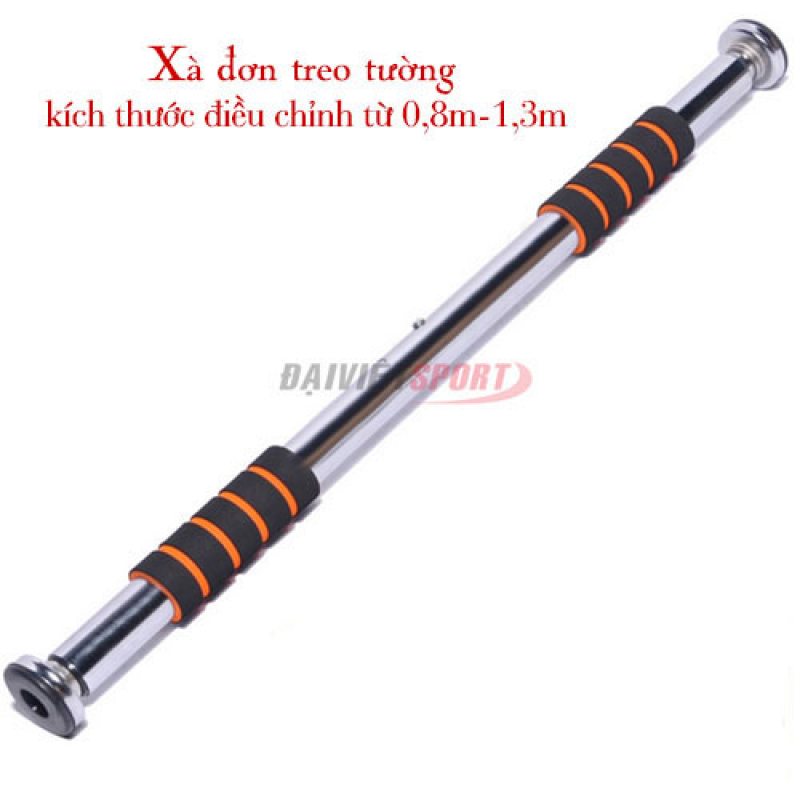 Xà Đơn treo tường ( Kích thước điều chỉnh 0,8-1,3 mét)