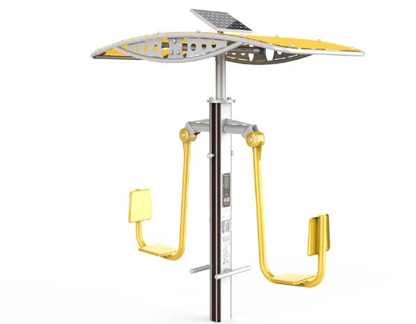 Máy luyện tập đạp chân có mái che DV-4012