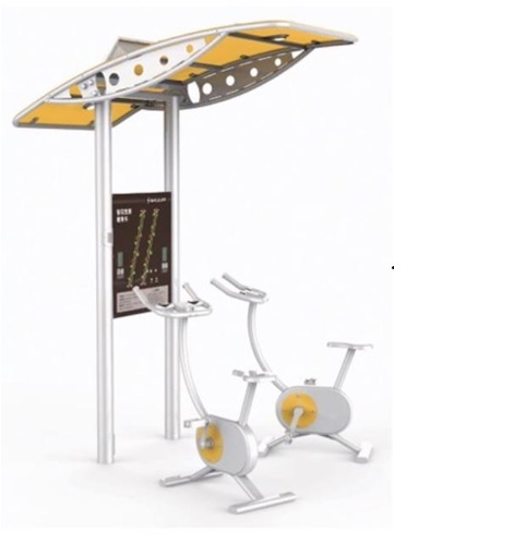 Máy tập đạp xe đôi có mái che DV-4060