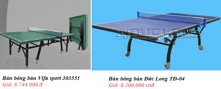 bàn bóng bàn DHS đạt tiêu chuẩn thi đấu