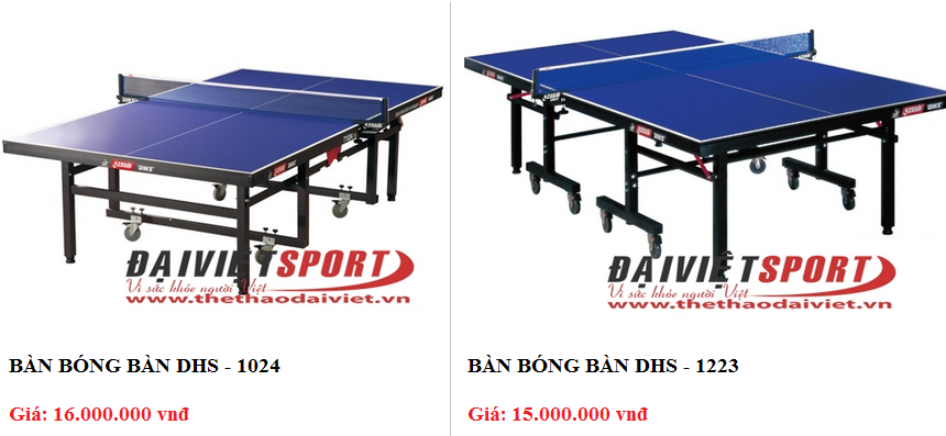 bàn bóng bàn DHS đạt tiêu chuẩn thi đấu