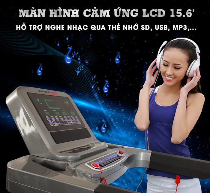 bảng điều khiển máy chạy bộ điện DV-5919 