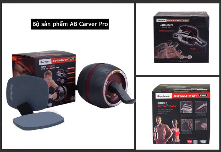  Con lăn tập bụng AB Carver Pro