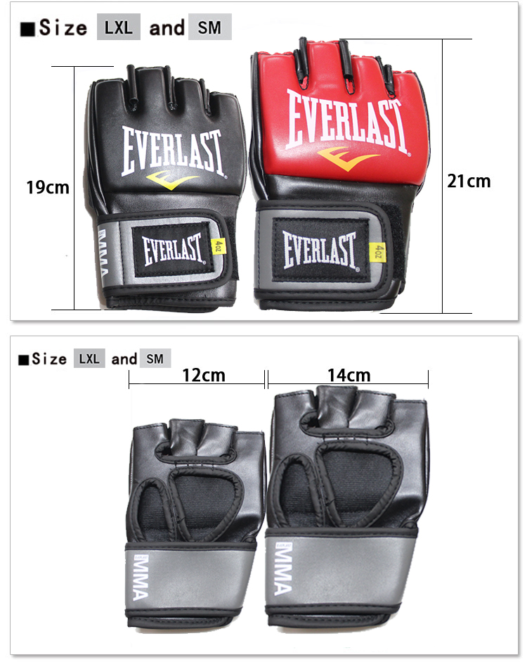 găng boxing MMA everlast hở ngón