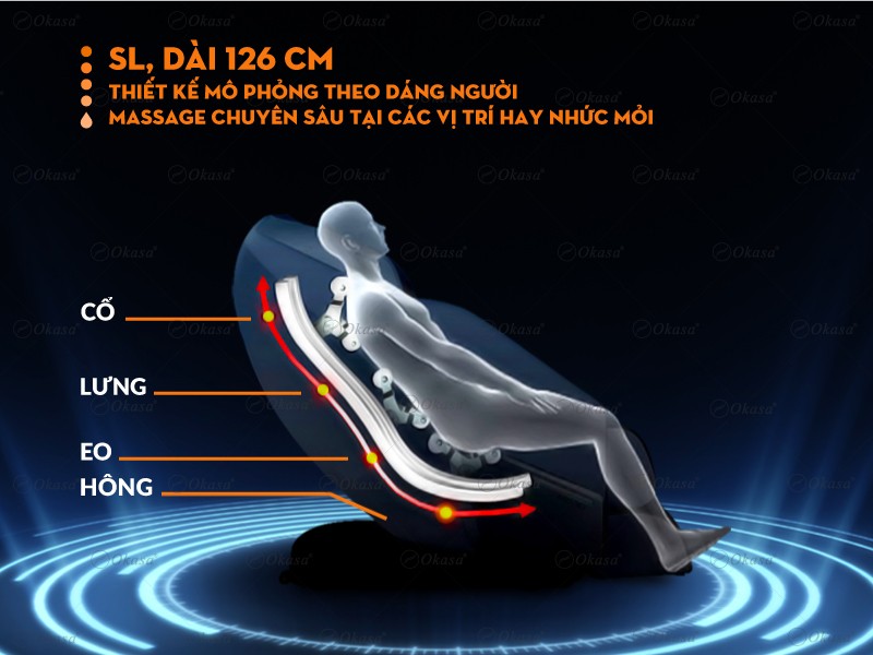 Ghế massage Okasa OS-666