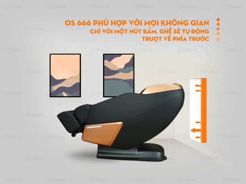 Ghế massage Okasa OS-666