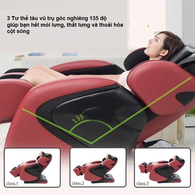 Ghế Massage Toàn Thân Tokuyo SC-555