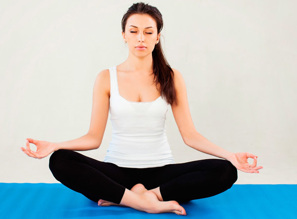 giảm béo với suy tưởng trong yoga