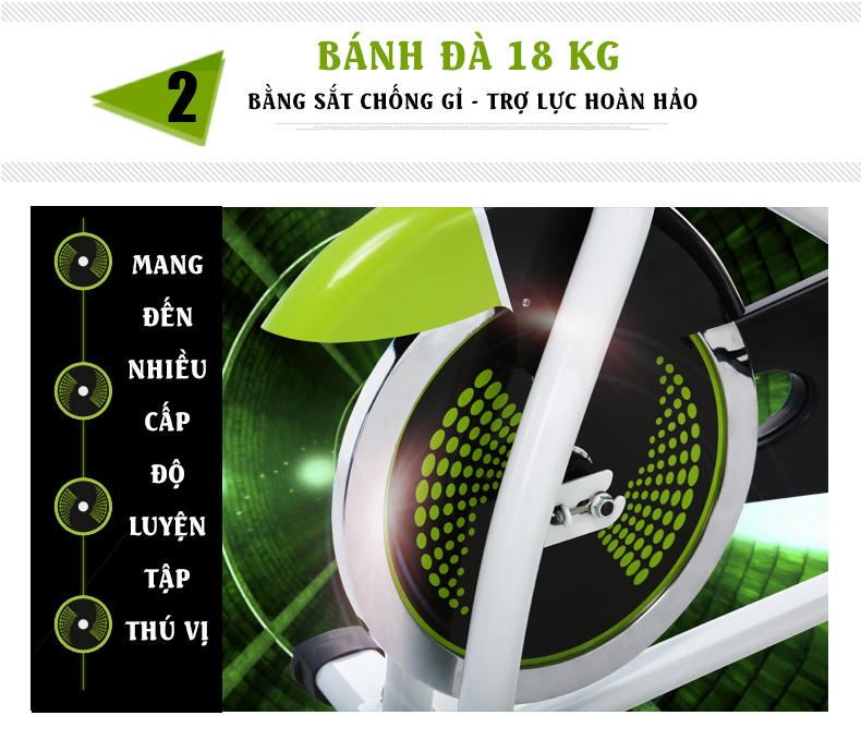 Khung xe đạp tập gym DV-6413