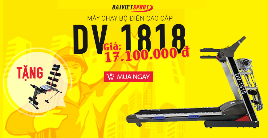 KM MÁY CHẠY BỘ ĐIỆN ĐẠI VIỆT DV-1818