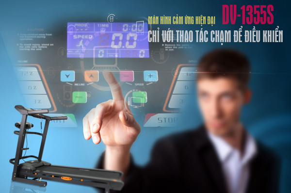 màn hình máy chạy bộ Đại Việt DV-1355S