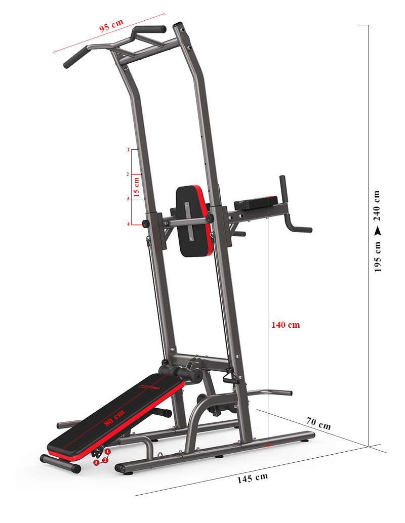 xà đơn xà kép đa năng Đại Việt DV-5002