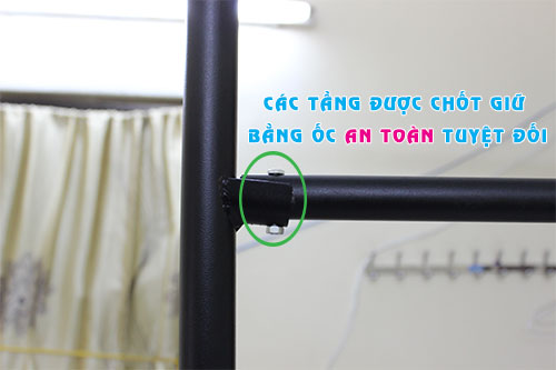 xà đơn xếp điều chỉnh cho trẻ em Dv 02