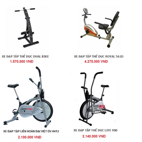 Xe đạp tập phục hồi chức năng