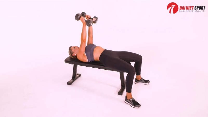Bài tập Close-grip dumbbell press