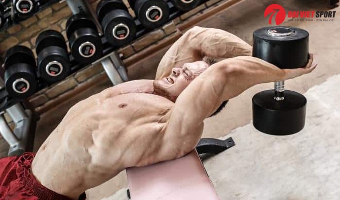 Bài tập Incline dumbbell bench press