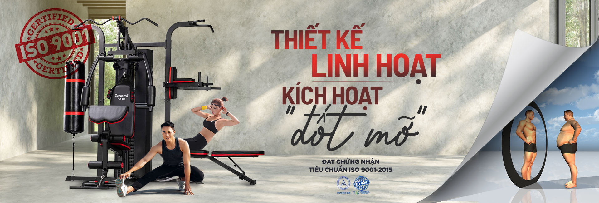 Giàn tạ tập thể hình