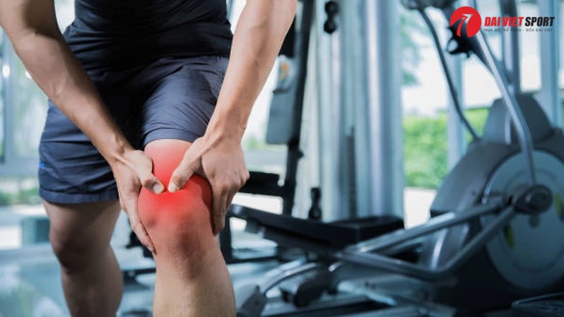 Chấn thương khớp gối khi tập gym