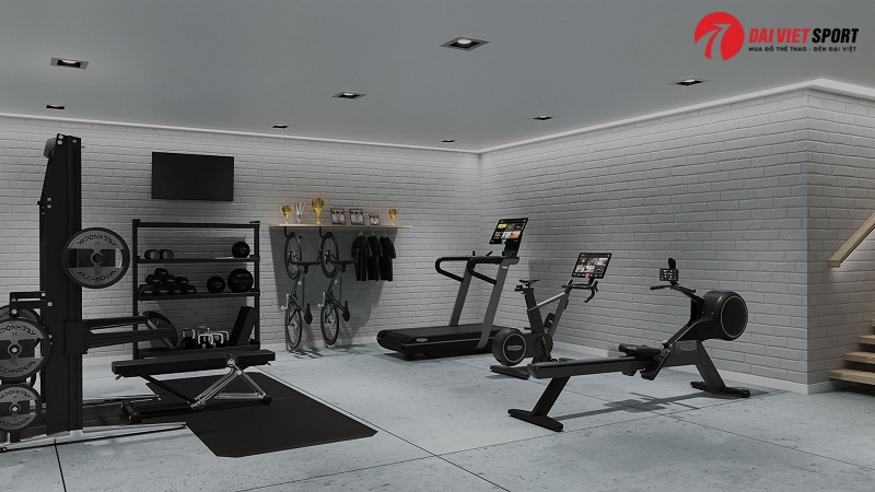 Chi phí setup phòng gym tại nhà với giàn tạ đa năng