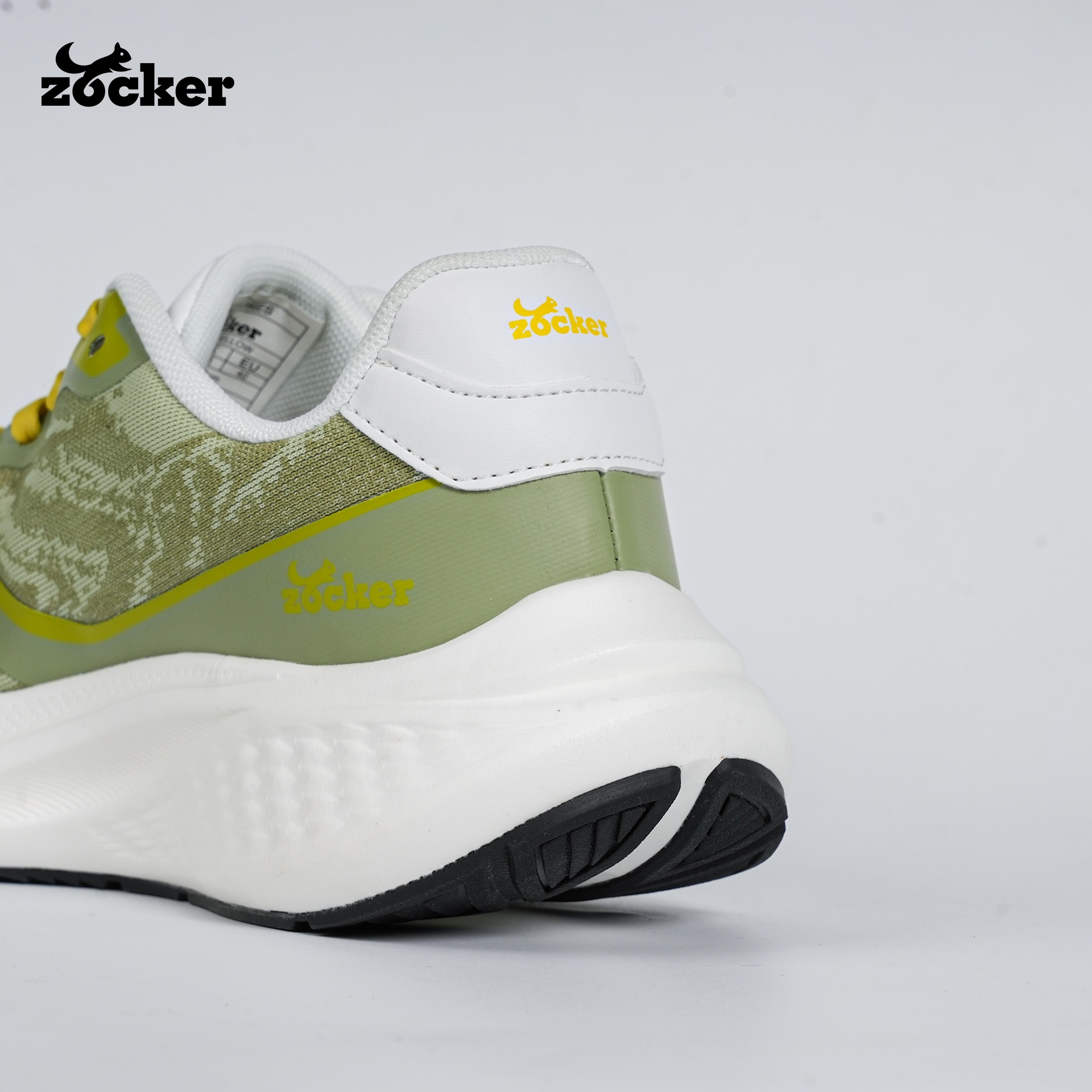 Giày chạy bộ Zocker Speed Up Xanh lá