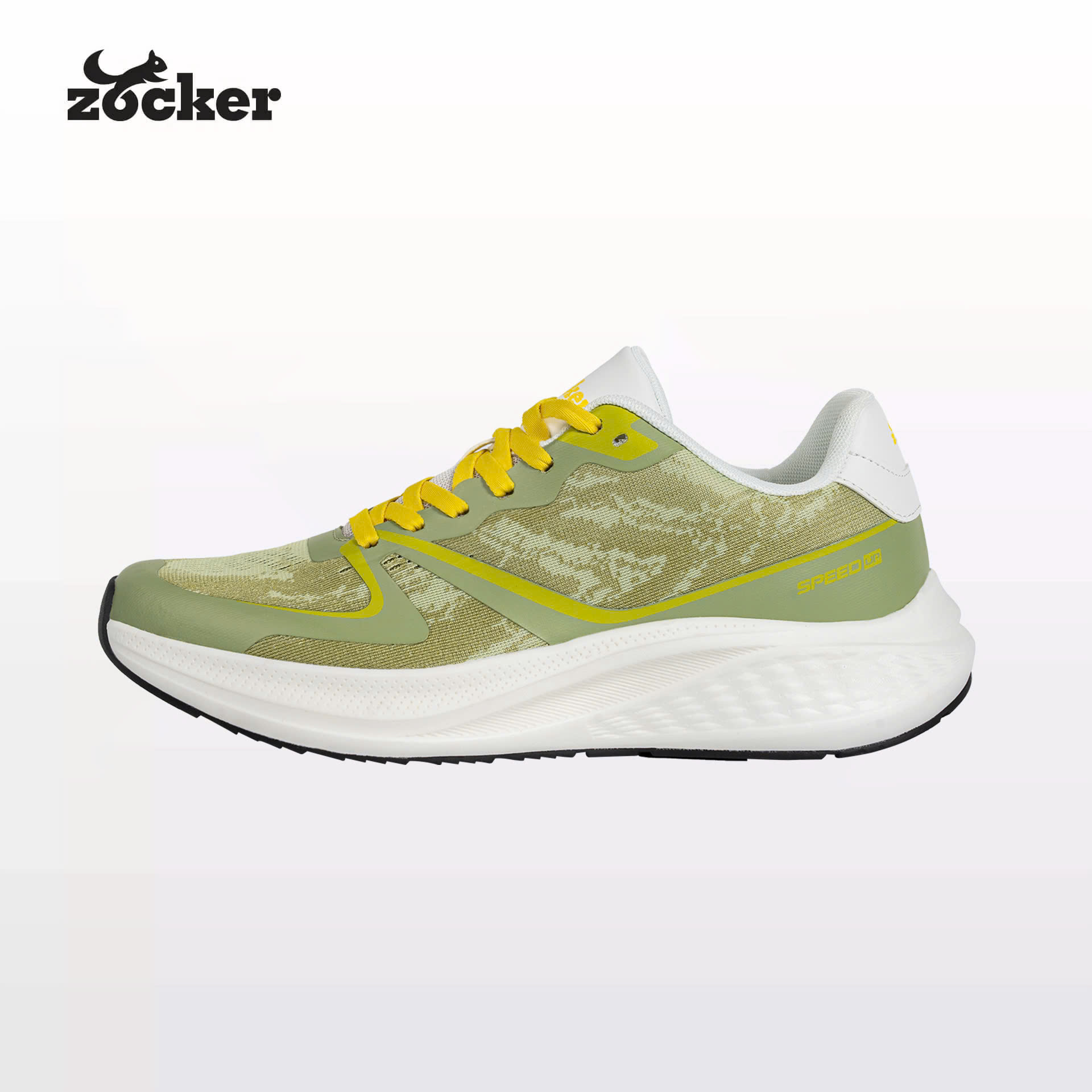 Giày chạy bộ Zocker Speed Up Xanh lá