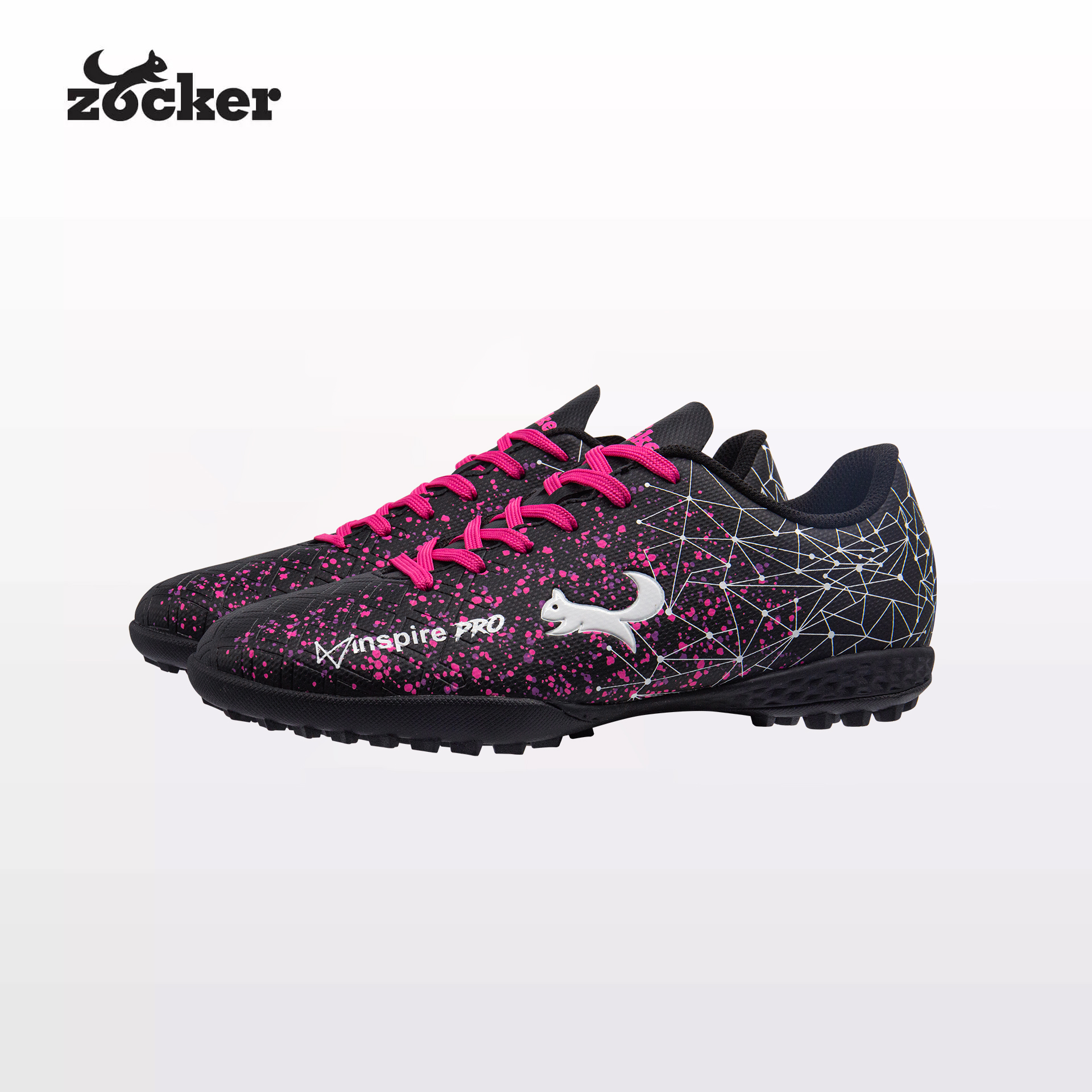Giày Đá Bóng Zocker Inspire PRO Black/Pink