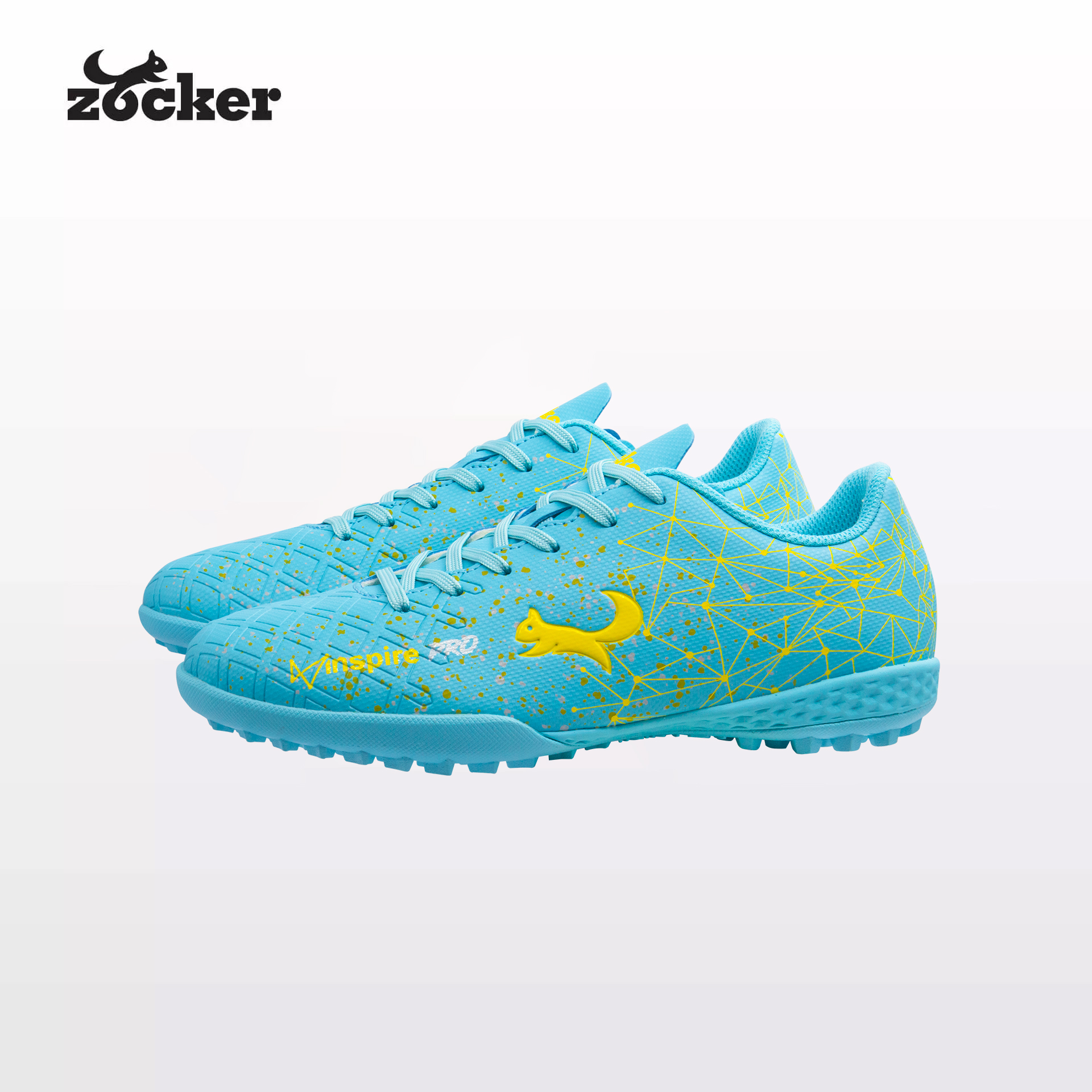 Giày Đá Bóng Zocker Inspire PRO Moon Blue/Green