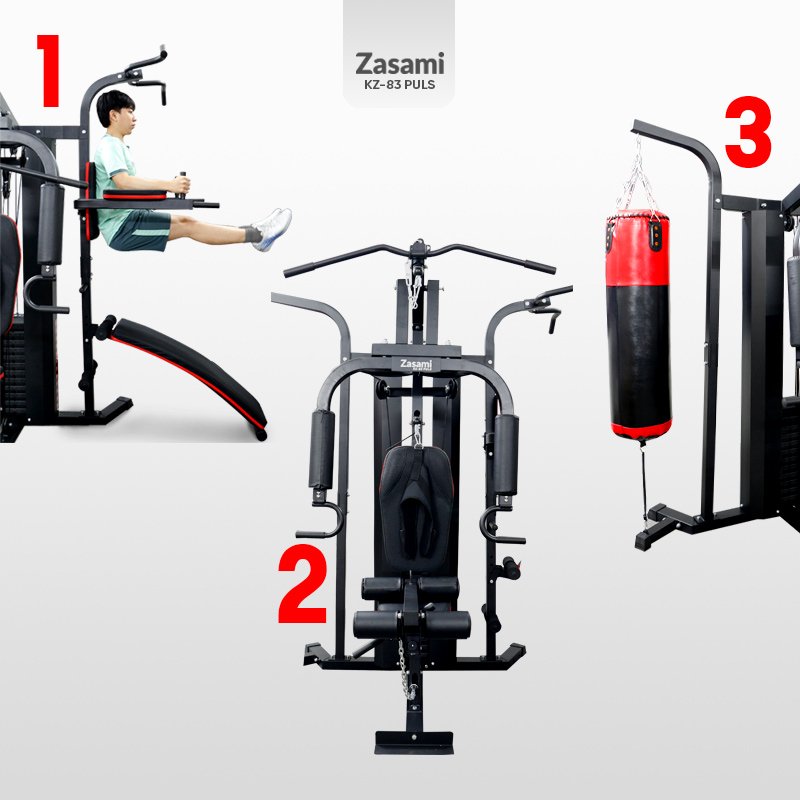 Lịch tập gym tại nhà với giàn tạ KZ83 và KZ82