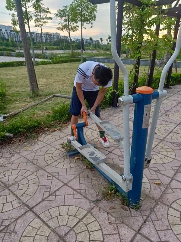 Thiết bị thể thao ngoài trời, máy tập thể dục ngoài trời 2023