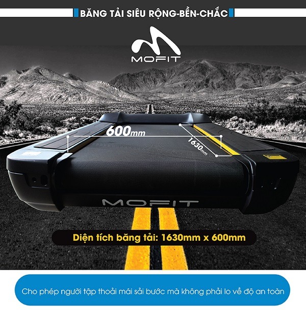 Máy chạy bộ điện Mofit Senior 6900