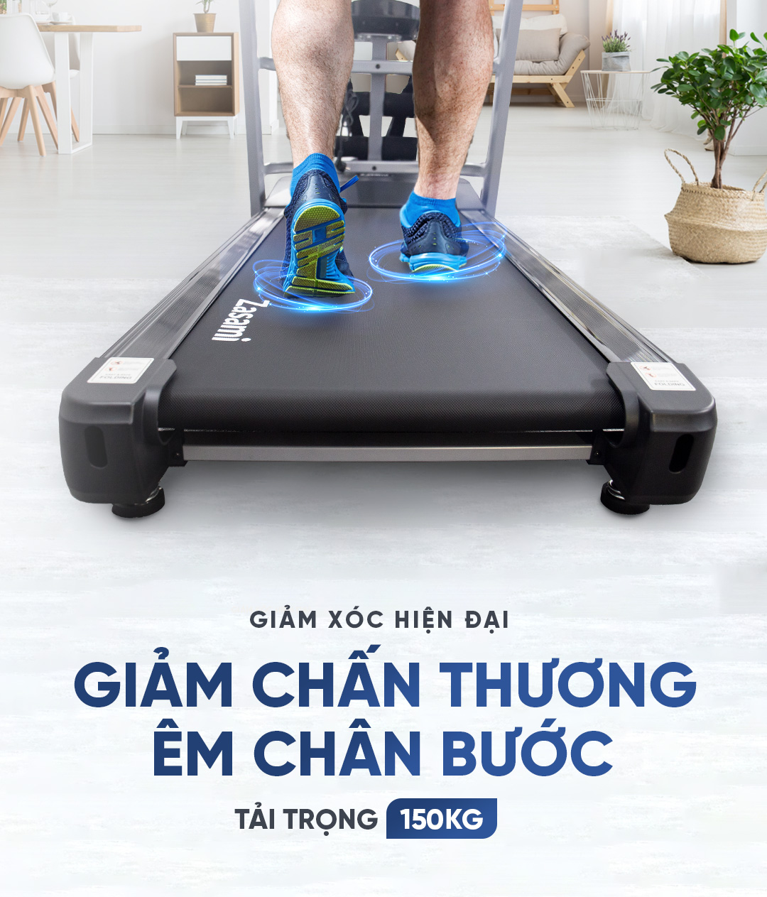 Máy Chạy Bộ Đa Năng Zasami KZ-C2206